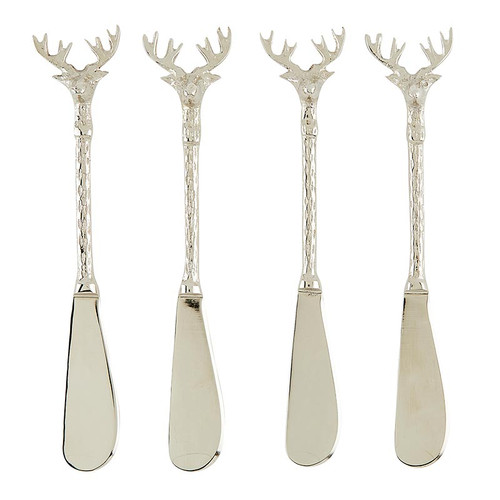 Silve Stag Spreaders - Set of 4