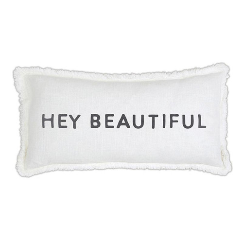Face to Face Lumbar Plus Pillow - Hey Beautiful