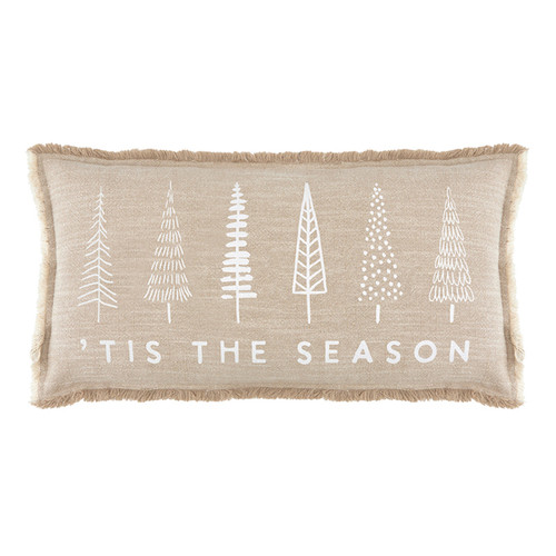 Face to Face Lumbar Pillow - Tis the Season