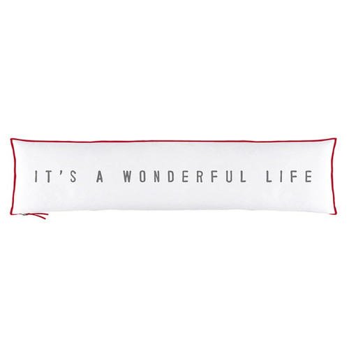 Face to Face Long Lumbar Pillowcase - It's a Wonderful Life