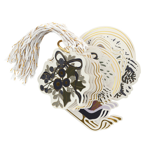 Gift Tag Book - Lilac Christmas 