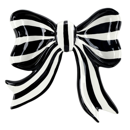 Ceramic Bow Trinket Tray