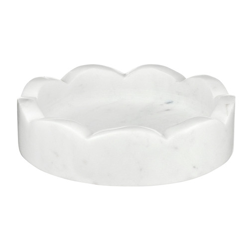 Face to Face Mini Marble Tray - Scallop - Large