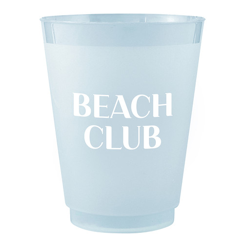 Face to Face Frost Cups - Beach Club - Set of 8