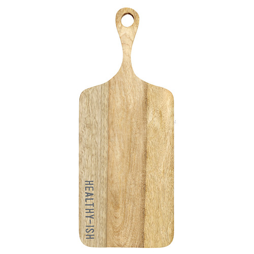 Face to Face Wood Charcuterie Board - Healthy-ish