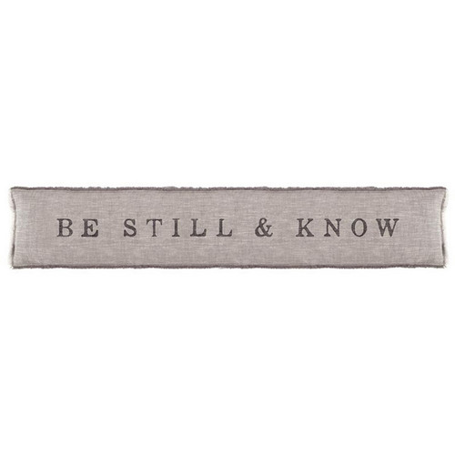 Lumbar Pillowcase - Be Still & Know