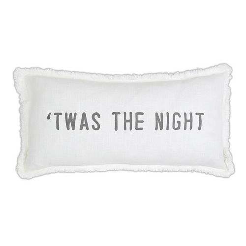 Face to Face Lumbar Pillow - 'Twas the Night