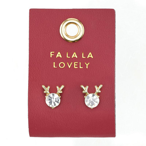 Holiday Stud Love Earrings - Falala Lovely