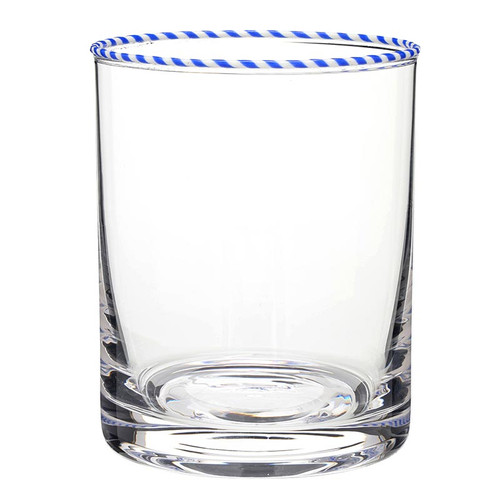 Blue Twist DOF Glass - Blue