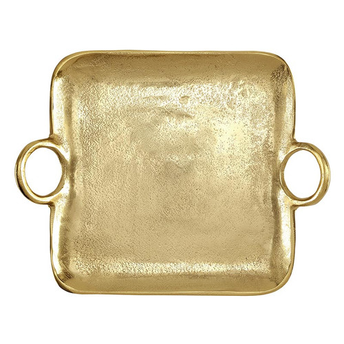 Rounded Handle Aluminum Tray