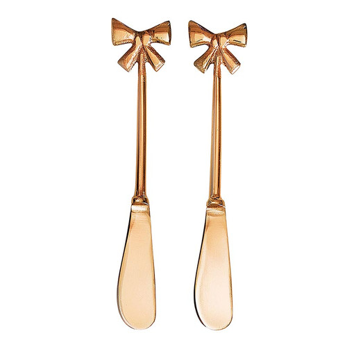 Rose Gold Bow Spreaders - Set of 2