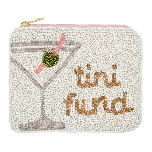 Beaded Pouch - Martini Fund