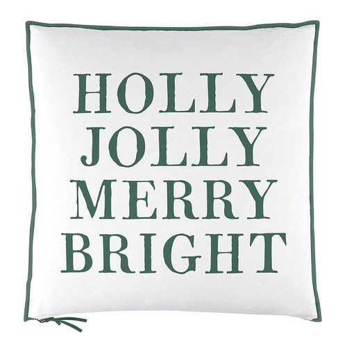 Face to Face Euro Pillow - Holly Jolly