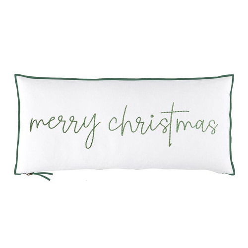 Face to Face Lumbar Pillow - Merry Christmas