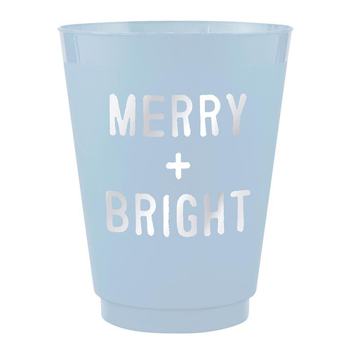 Face to Face Frost Cups - Merry & Bright - Set of 8