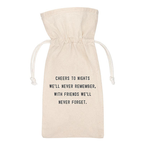 Face to Face Wine Bag - Cheers & Friends