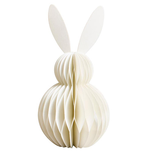 Paper Bunny - White - 6"