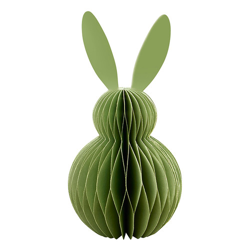 Paper Bunny - Sage Green - 6"