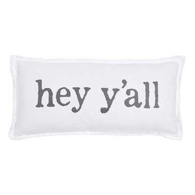 Face to Face Lumbar Plus Pillowcase - Hey Y'all