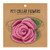 Small Flower Pet Collar - Orchid
