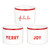 Red Holiday Dip Bowls Book Box - Eat Dip and Be Merry