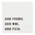 Cocktail Napkin - Good Friends