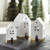 Paper-Mache Nested House - Set of 3