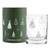 DOF Rocks Glass - Silver Trees