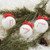 Face to Face Ornament Set - Joy, Merry, Peace - Set of 3 