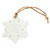 Face to Face Ceramic Ornament - Snowflake - Let It Snow