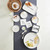 Face to Face Dessert Plates - Let's Eat - Set of 4