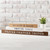 Face to Face Wood Sign - Be Still & Know