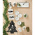 Ceramic Napkin Tray + Napkins - Black Bows