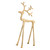 Gold Iron Deers - Set of 2