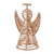 Wicker Angel - 8.25" H