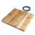 Wood Board with Enamel Handle - Small - Dusty Blue