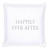 Face to Face Euro Pillowcase- Happily Ever After