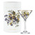 Gold Foil Martini Glass - Holly 
