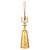 Gold Stag Bell Large 14"