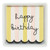 Ceramic Napkin Tray + Napkins - Happy Birthday