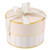 Nested Paper Gift Box Sets - Pink Stripe