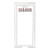 Rectangle Notepaper with Acrylic Tray - Mahjong Social Club 