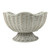 Scalloped Basket - Grey