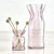 Lilac Glass Cinched Vase - Small