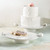 Ceramic Pedestal - White