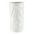 Ceramic Bow Vase - Large - White