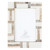 White Horn Photo Frame - Patterned - 4x6