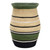 Seagrass Basket - Green Stripes