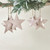 Lilac Enamel Star Ornament - 8"
