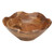 Face to Face Wood Salad Bowl - Scallop - Small